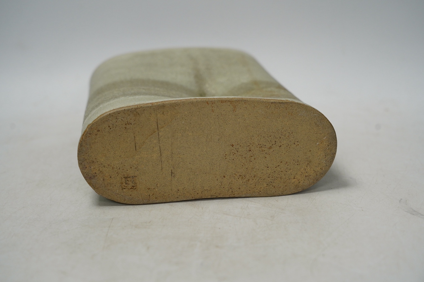 Eileen Lewenstein (1925-2005), a studio pottery vase, stamped to the base, 18.5cm high. Condition - good